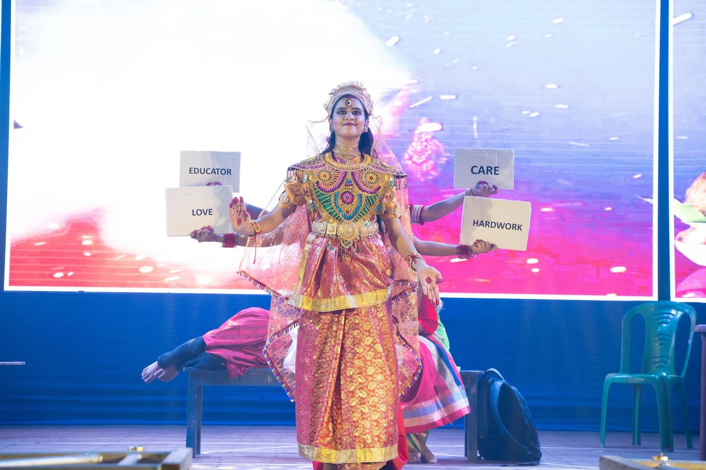 Solo stage performance