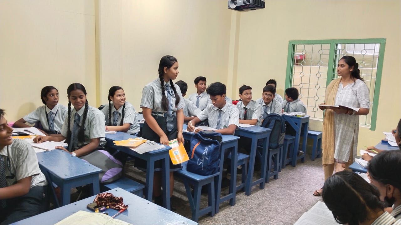 Middle School classroom
