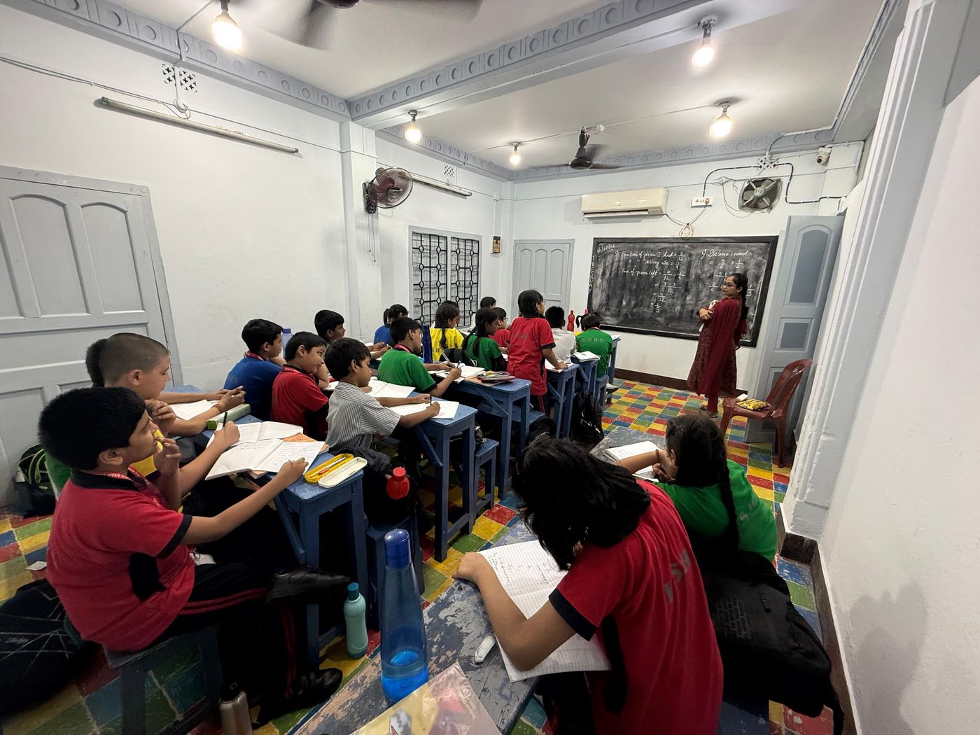 Middle School classroom